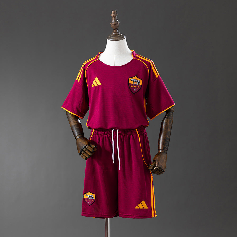 25/26 Roma Home Kids Jersey