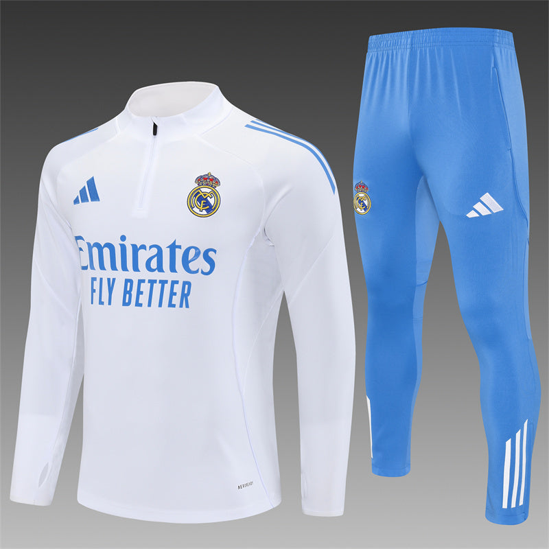 Real Madrid Winter Tracksuit - Quarter Zip