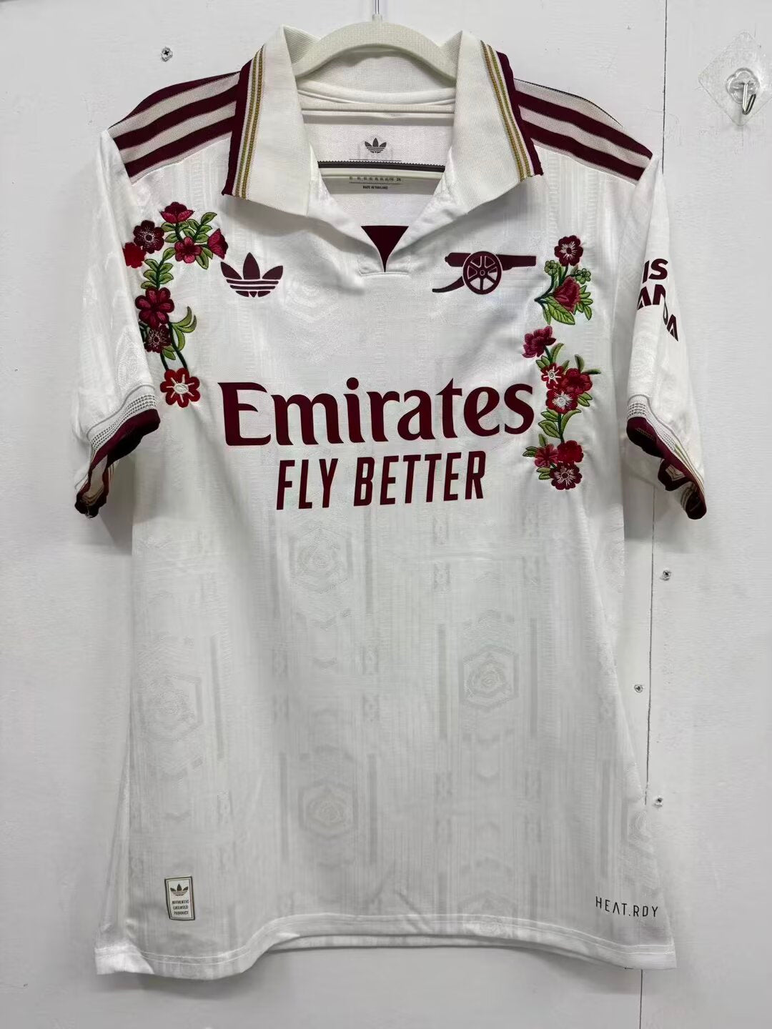 25/26 Arsenal Away Embroidered Jersey