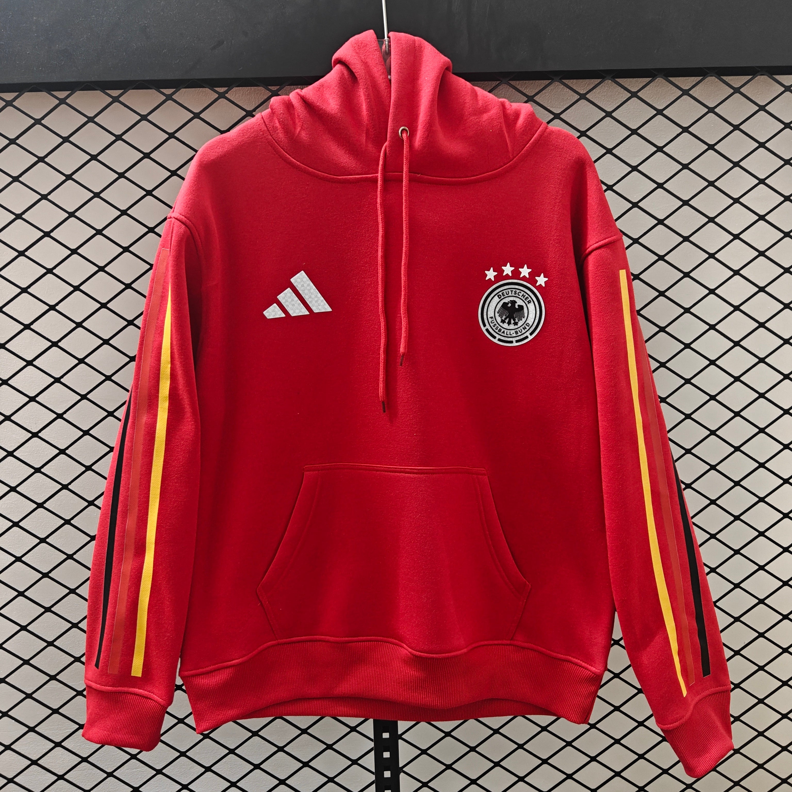 Germany Hoodie - Lava Red