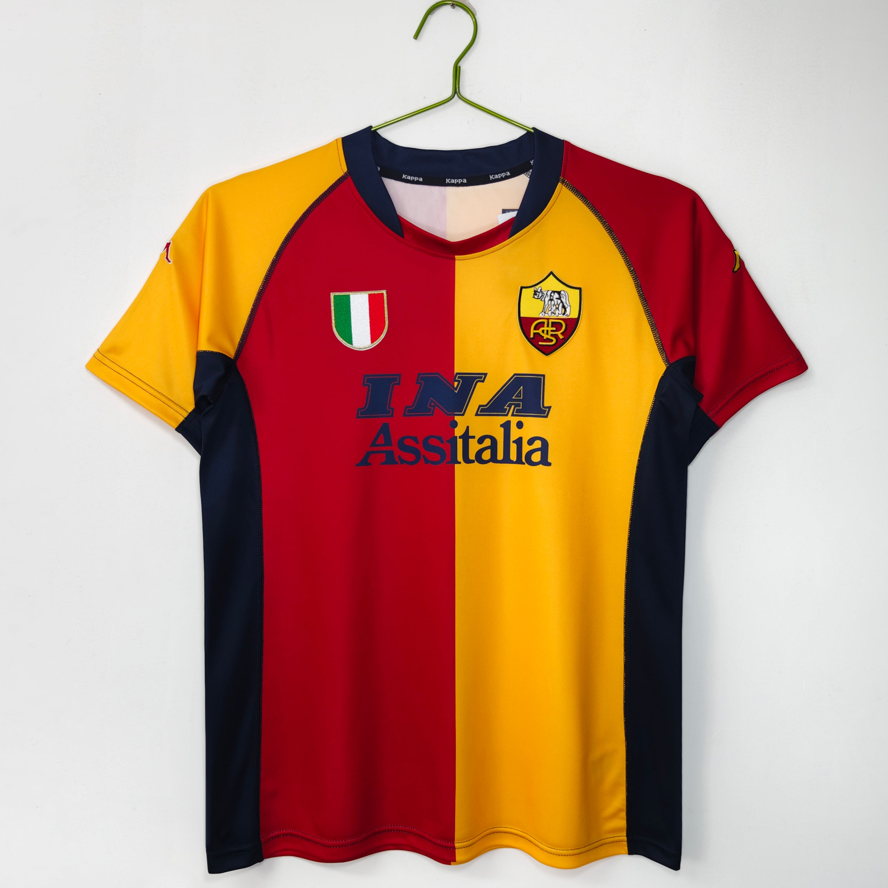 00/01 Roma Home Retro Jersey