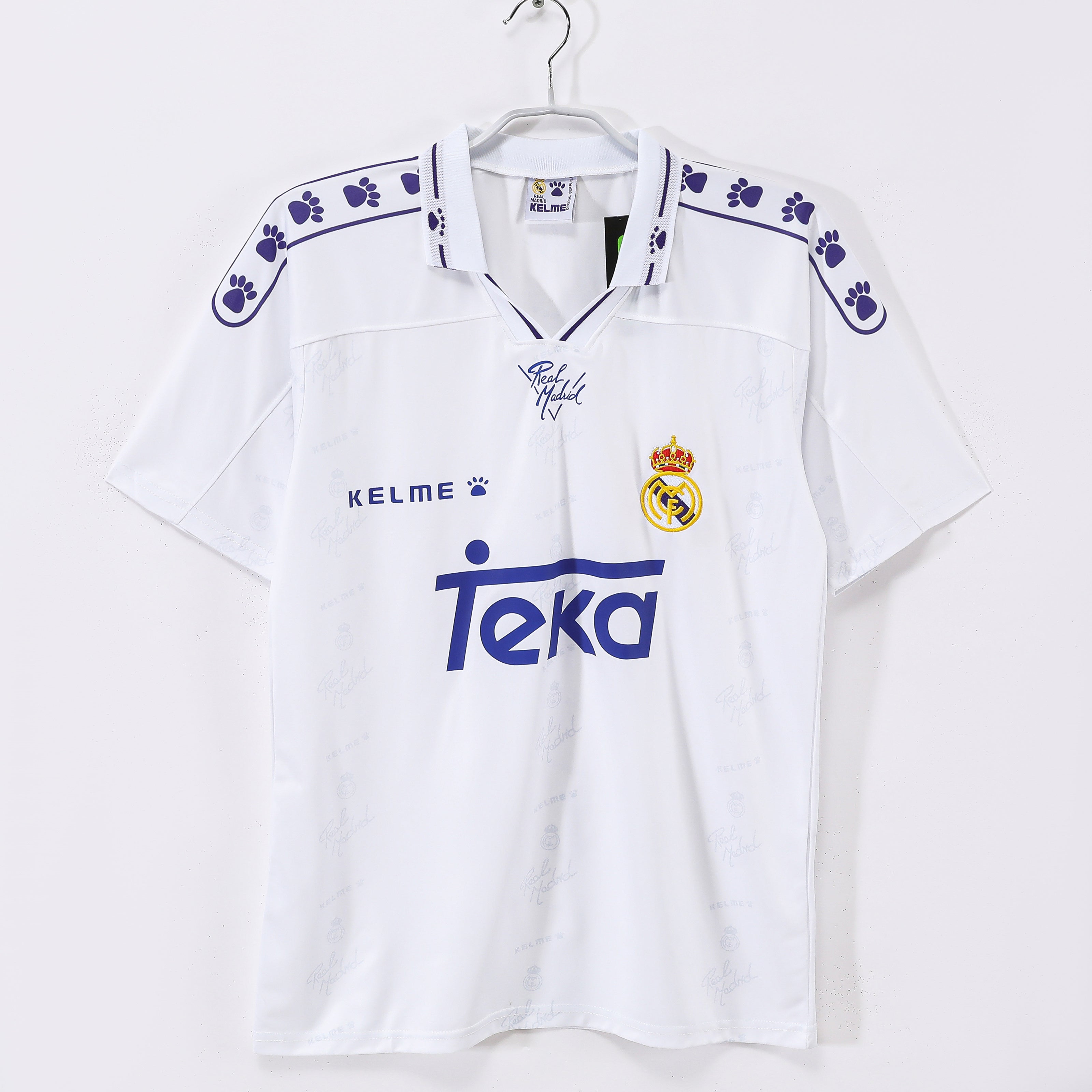 94/96 Real Madrid Home Retro Jersey