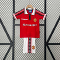 98/99 Manchester United Home Retro Kids Jersey