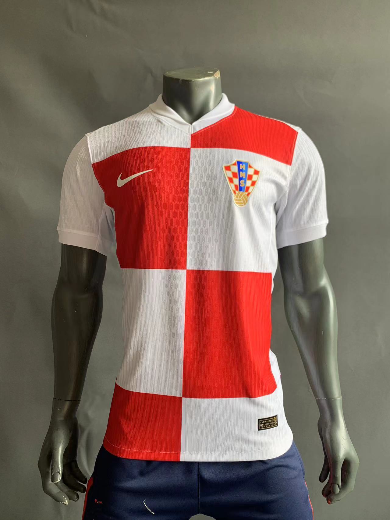 2024 Croatia Home Jersey