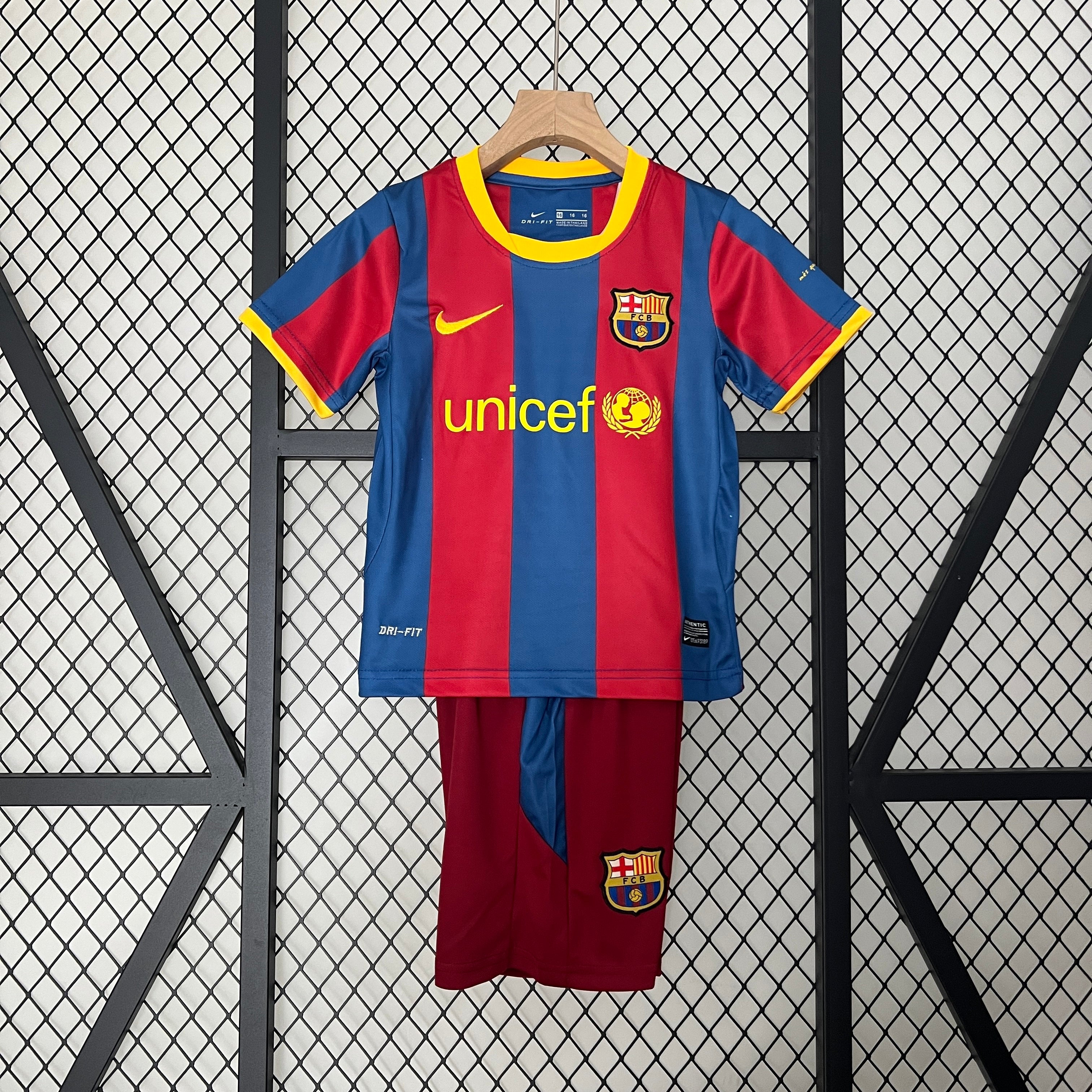10/11 Barcelona Home Retro Kids Jersey