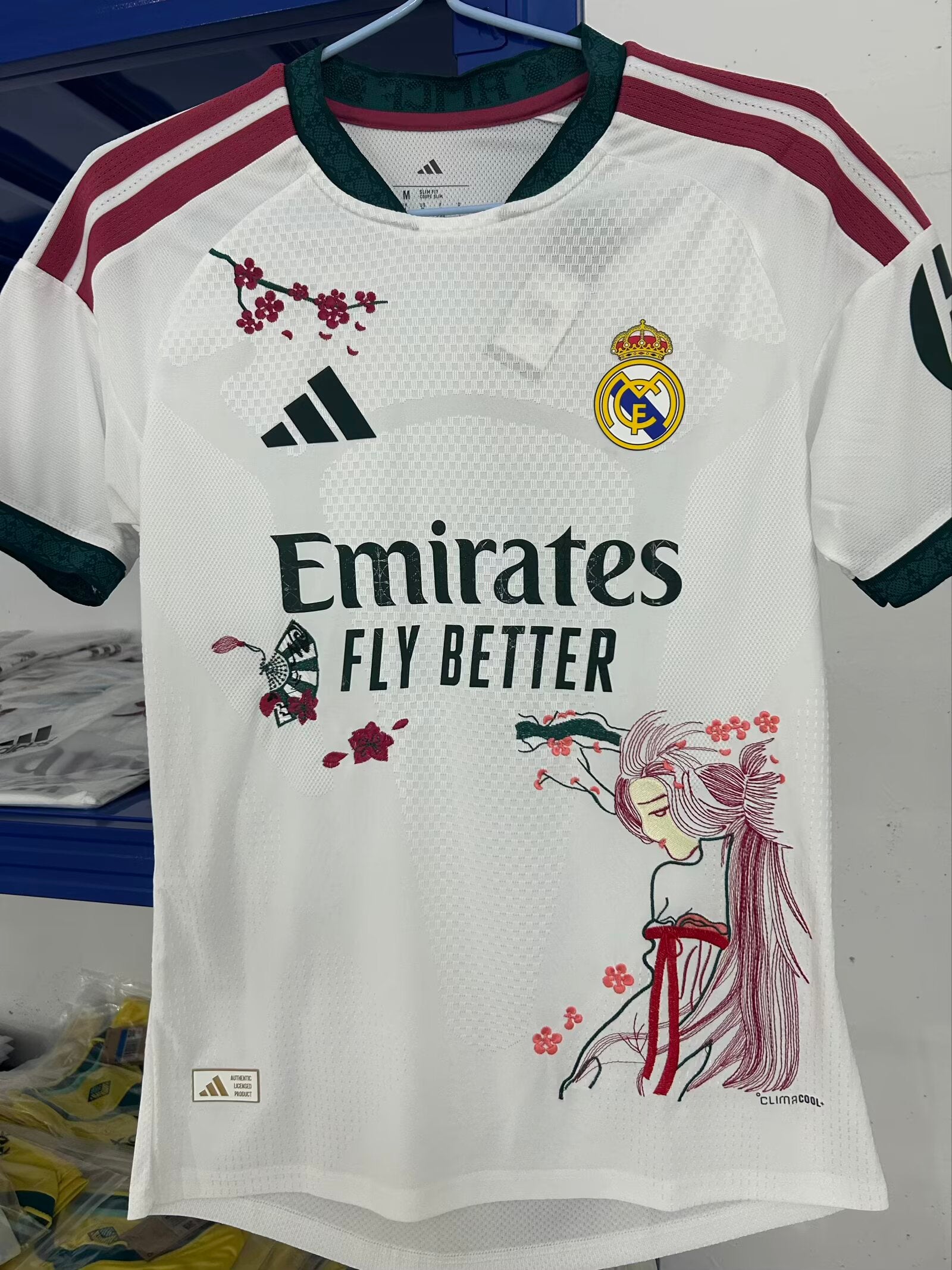 26/27 Real Madrid Home Embroidered Jersey
