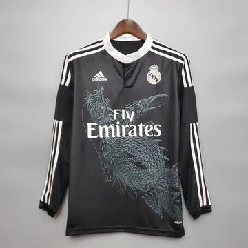 14/15 Real Madrid Third Away Retro Long Sleeve Jersey