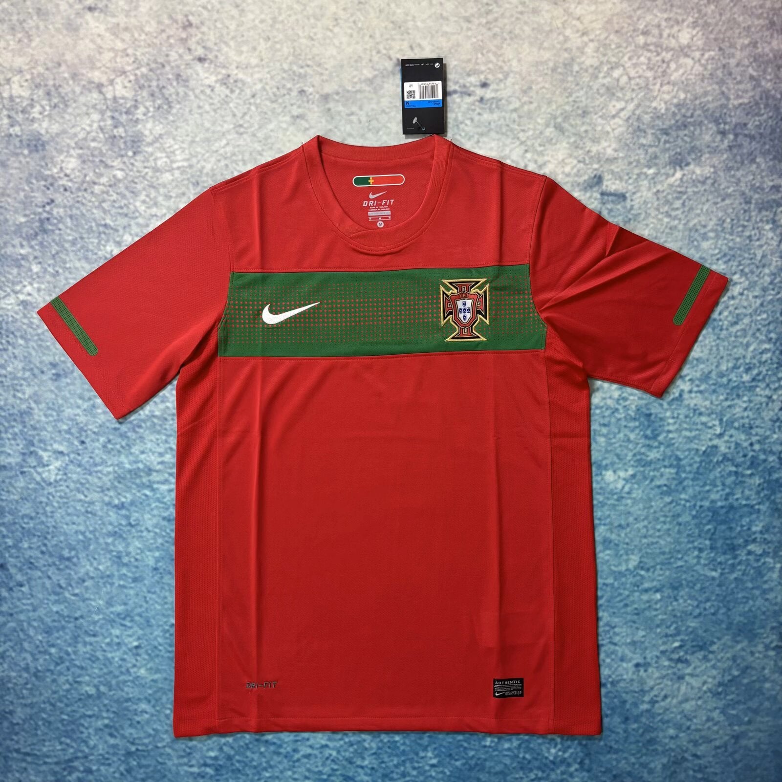 2010 Portugal Home Retro Jersey