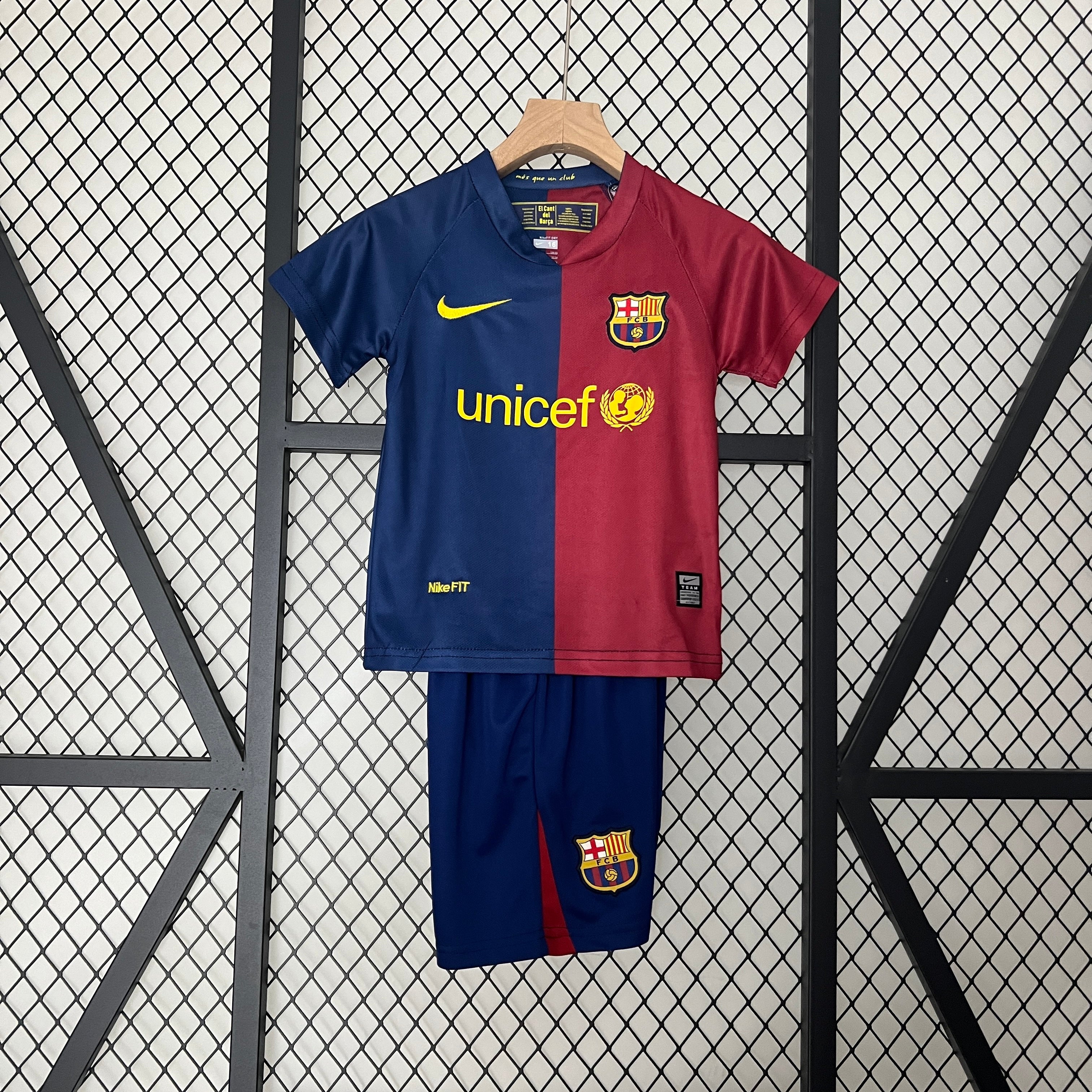 08/09 Barcelona Home Retro Kids Jersey