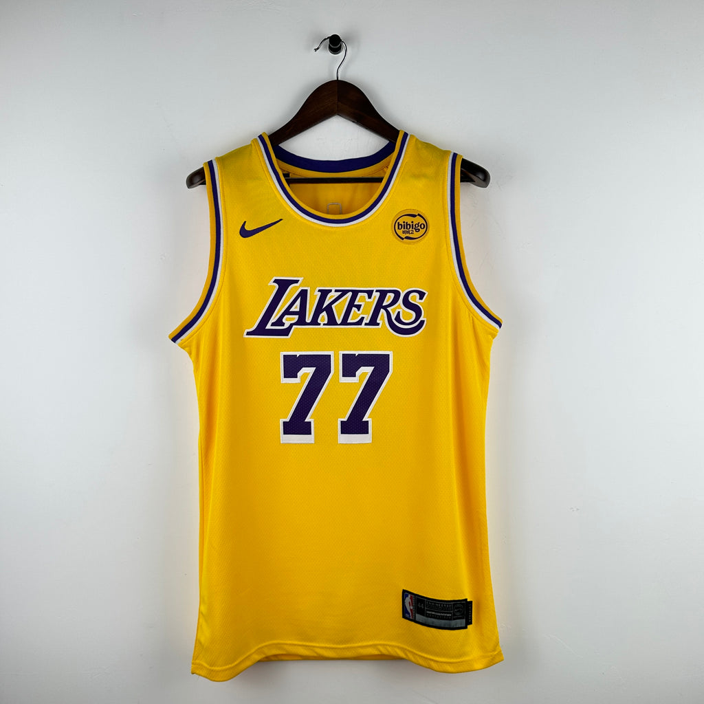 Lakers 77 Luka Dončić Basketball Jersey