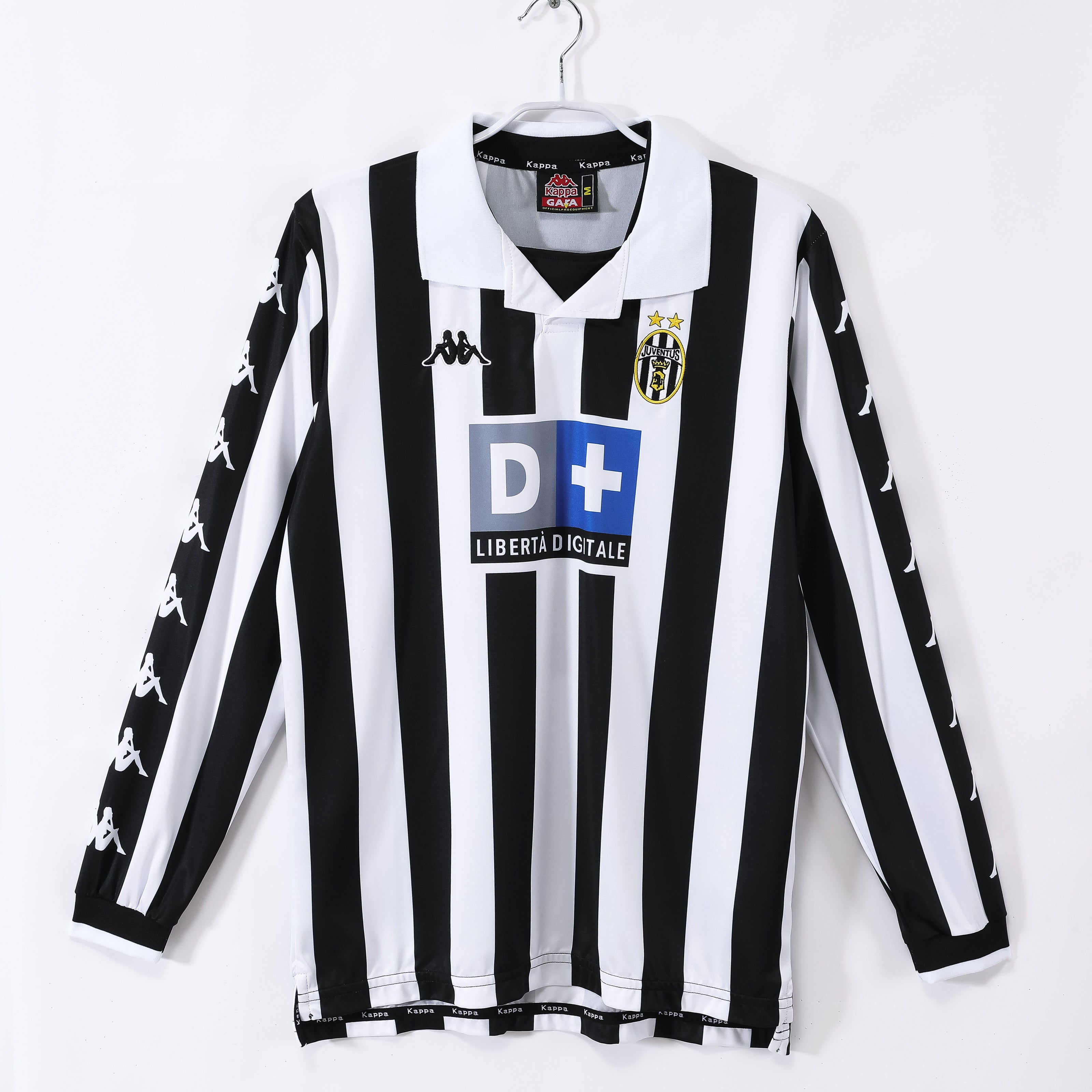 99/00 Juventus Long Sleeve Home Retro Jersey