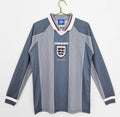 1996 England Long Sleeve Away Retro Jersey