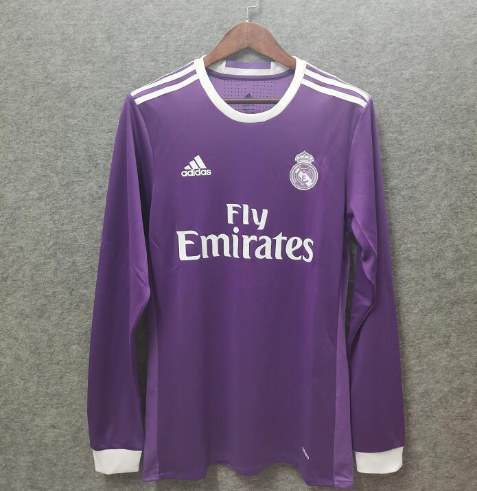16/17 Real Madrid Retro Away Jersey