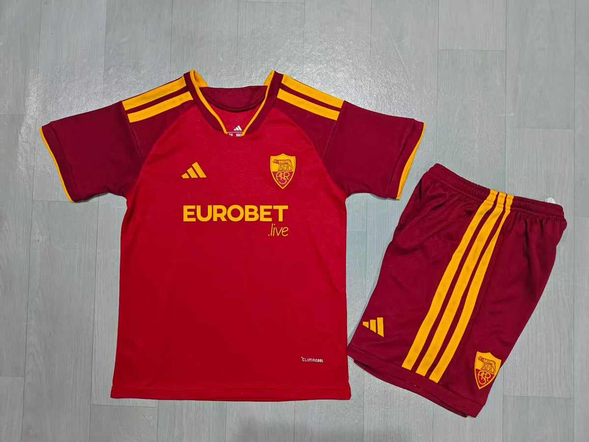 26/27 Roma Home Kids Jersey
