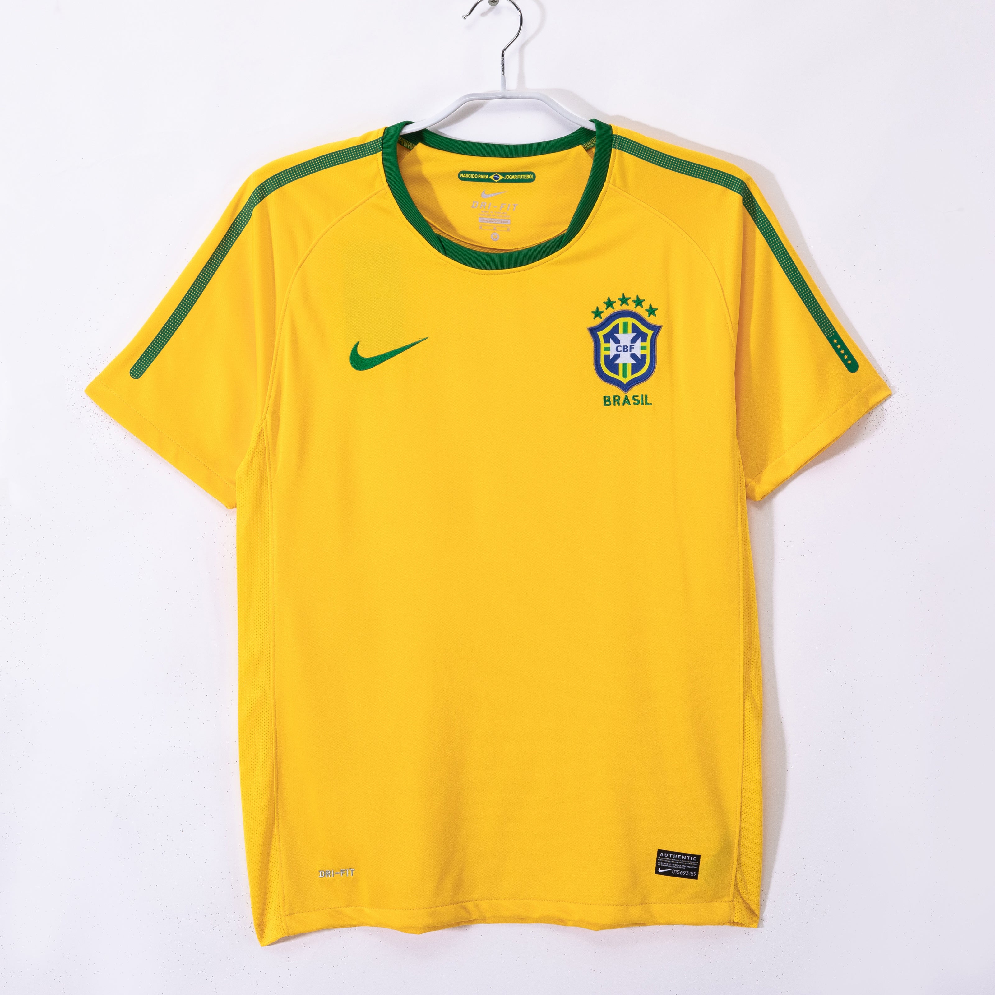 2010 Brazil Home Retro Jersey