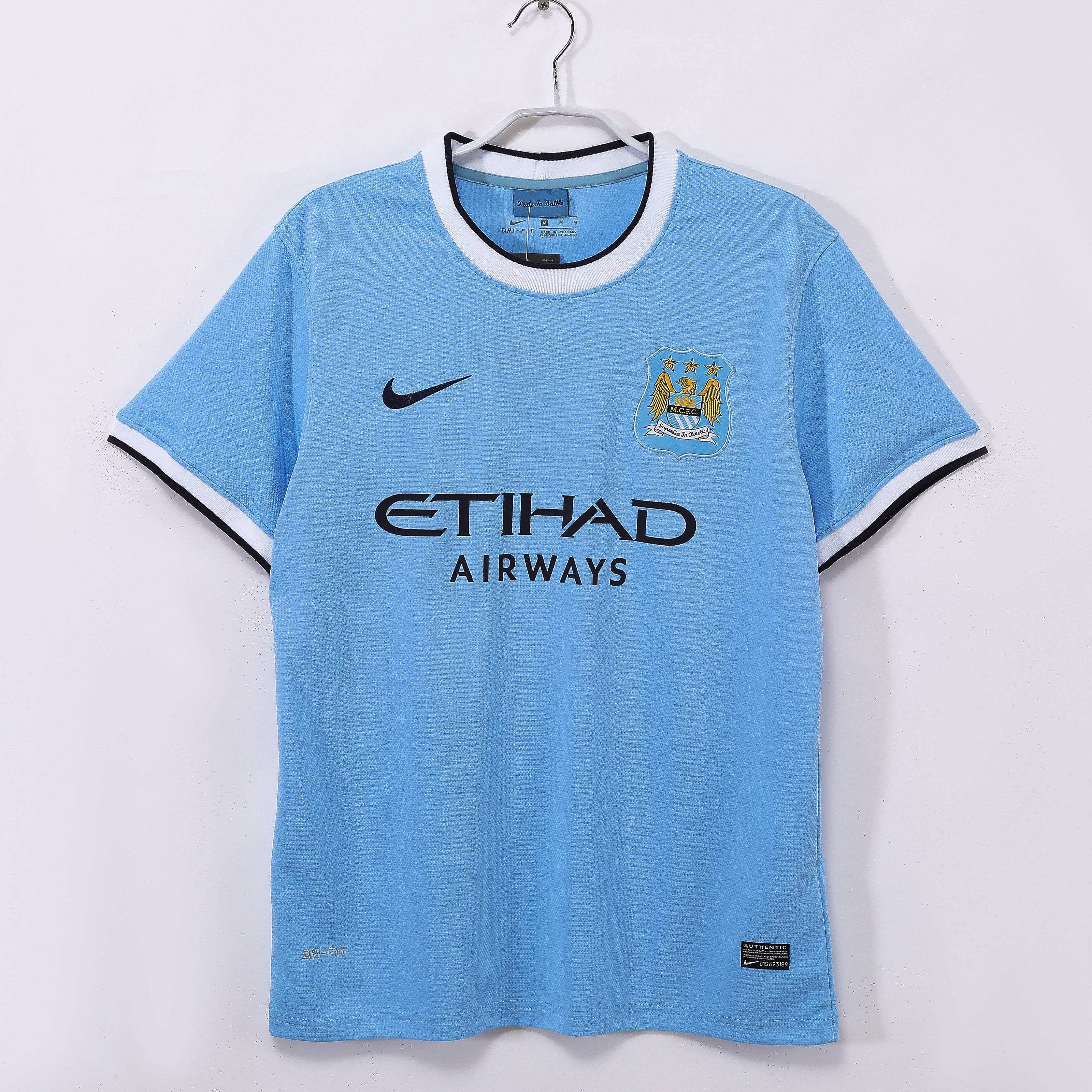 13/14 Manchester City Home Retro Jersey