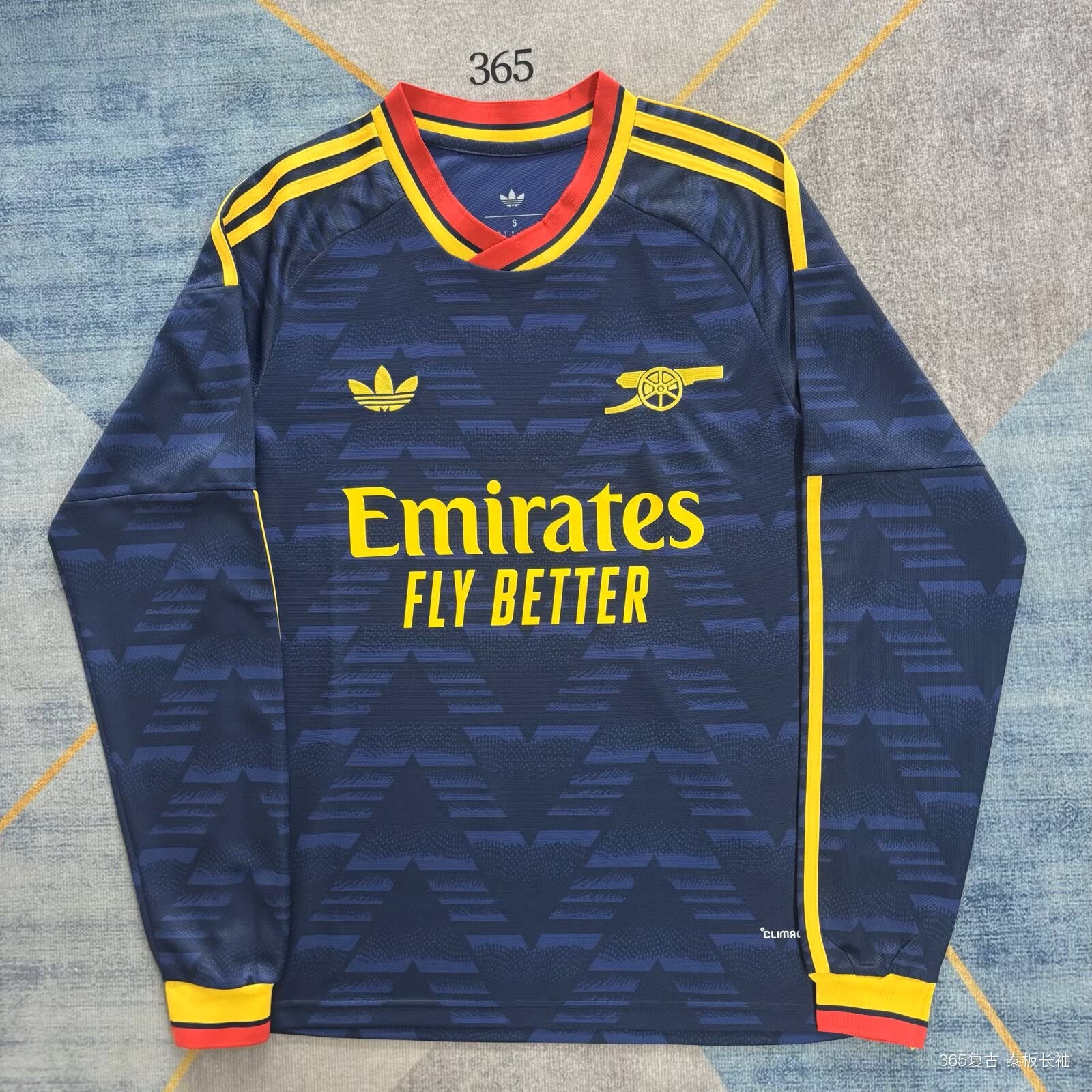 26/27 Arsenal Long Sleeve Away Jersey