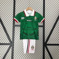 1998 Mexico Home Kids Jersey