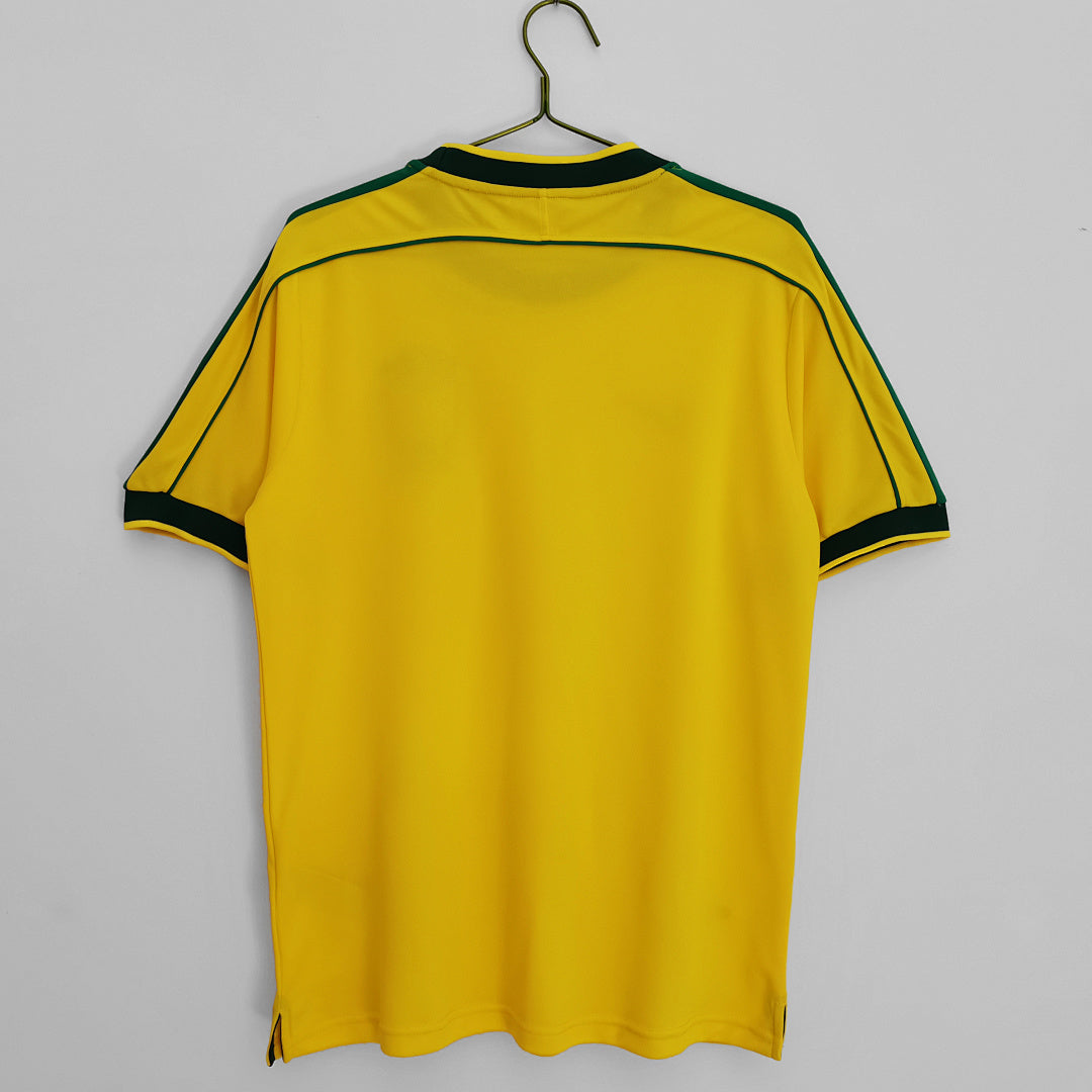 1998 Brazil Home Retro Jersey