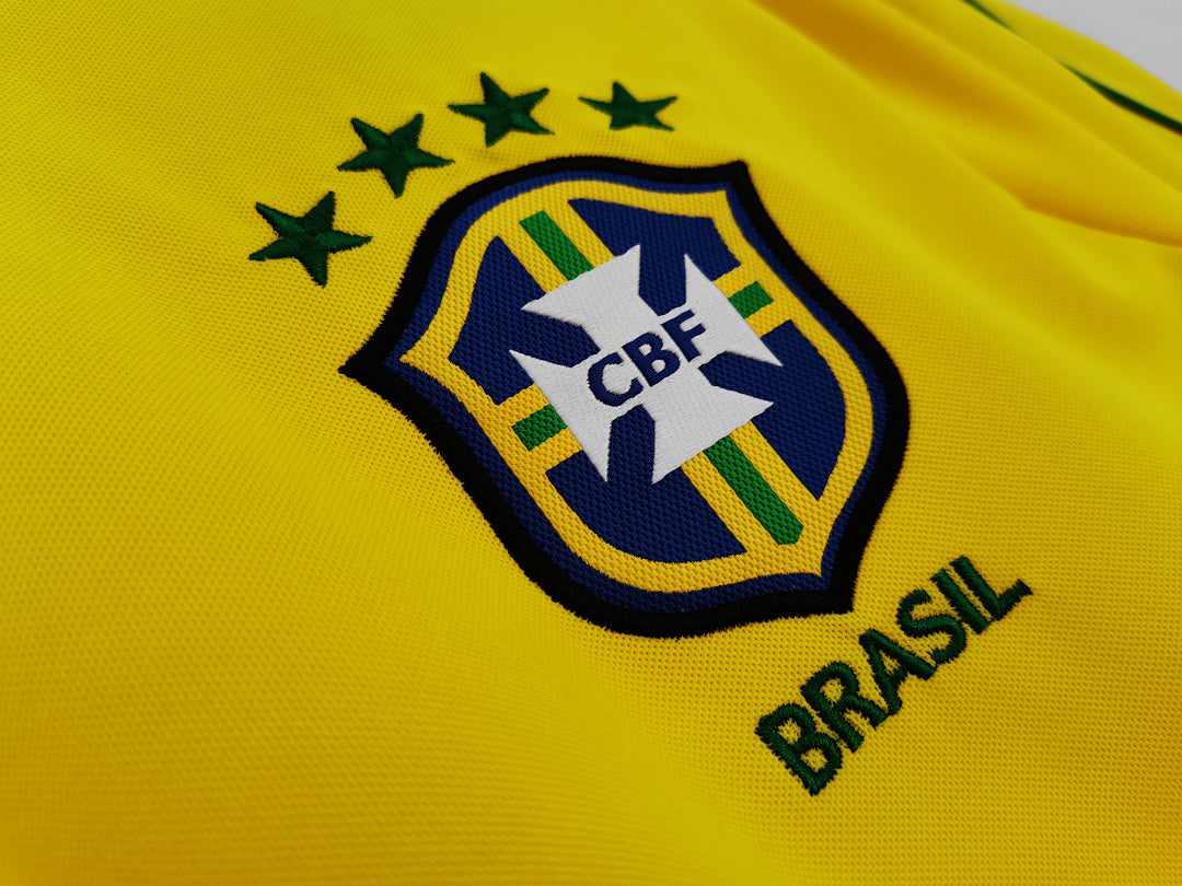 1998 Brazil Home Retro Jersey