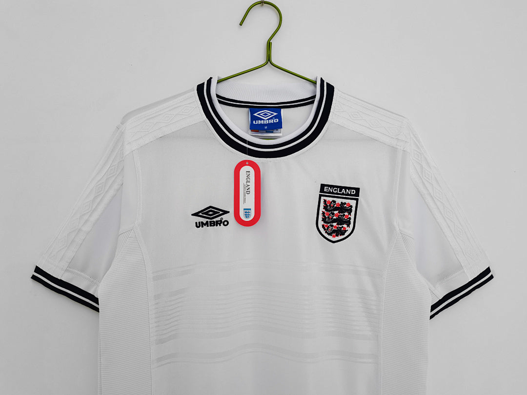 99/01 England Home Retro Jersey