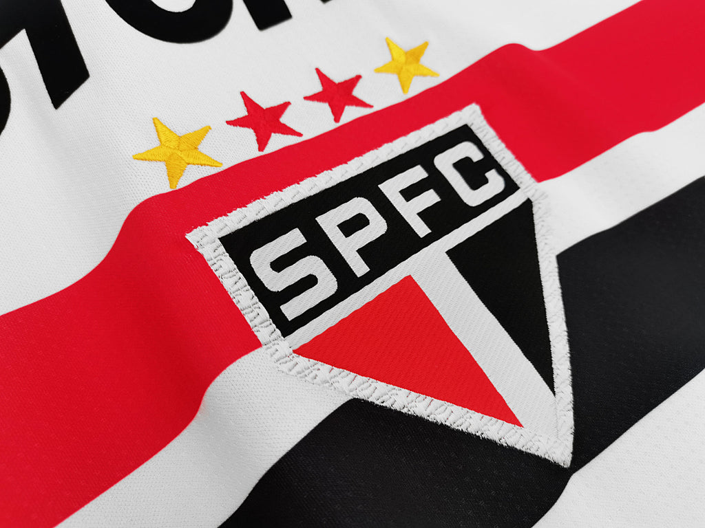 2001 Sao Paulo Home Retro Jersey
