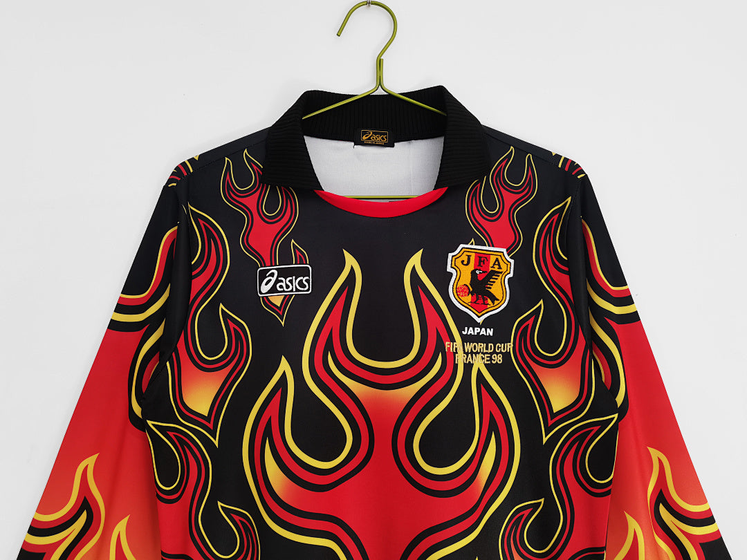1998 Japan Long Sleeve Goalkeeper Retro Jersey