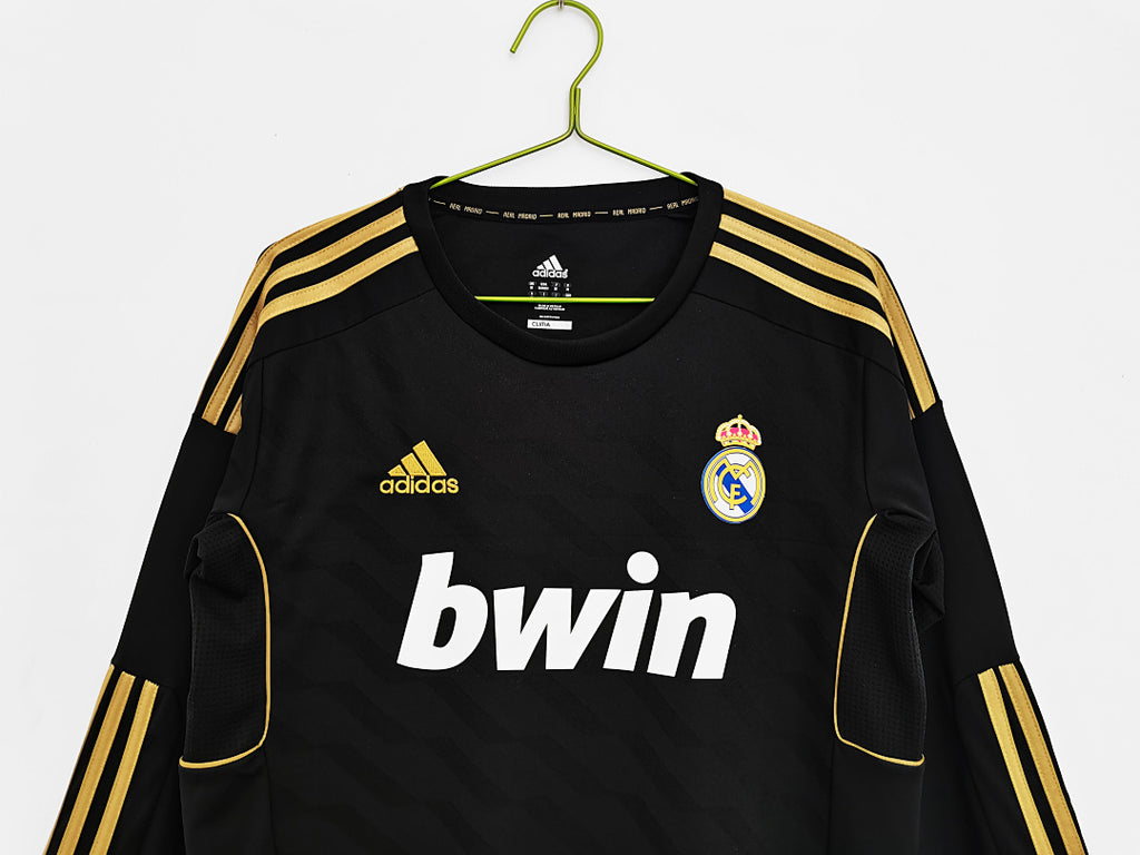 11/12 Real Madrid Long Sleeve Away Retro Jersey