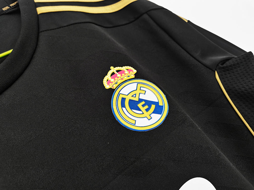11/12 Real Madrid Long Sleeve Away Retro Jersey