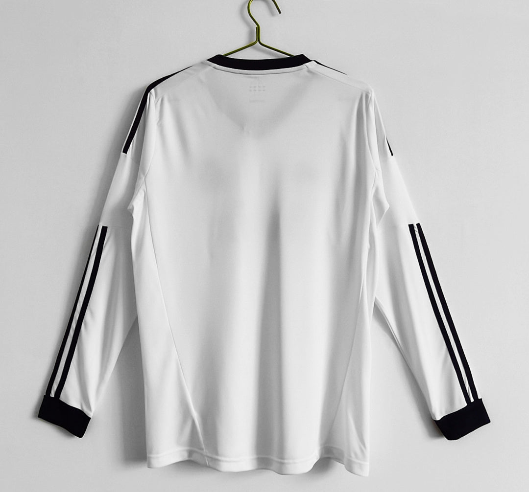 12/13 Real Madrid Long Sleeve Home Retro Jersey