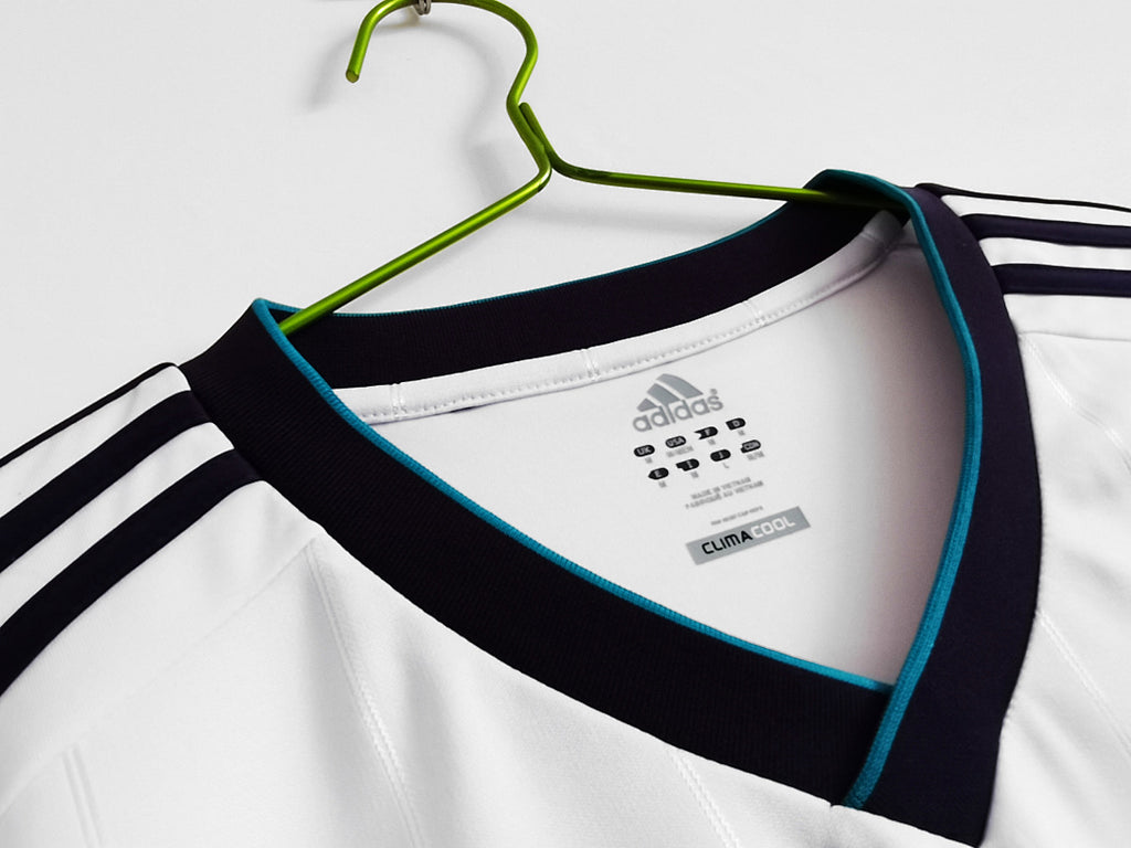 12/13 Real Madrid Long Sleeve Home Retro Jersey