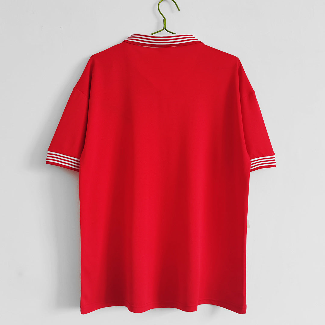 1977 Manchester United FA Cup Home Retro Jersey
