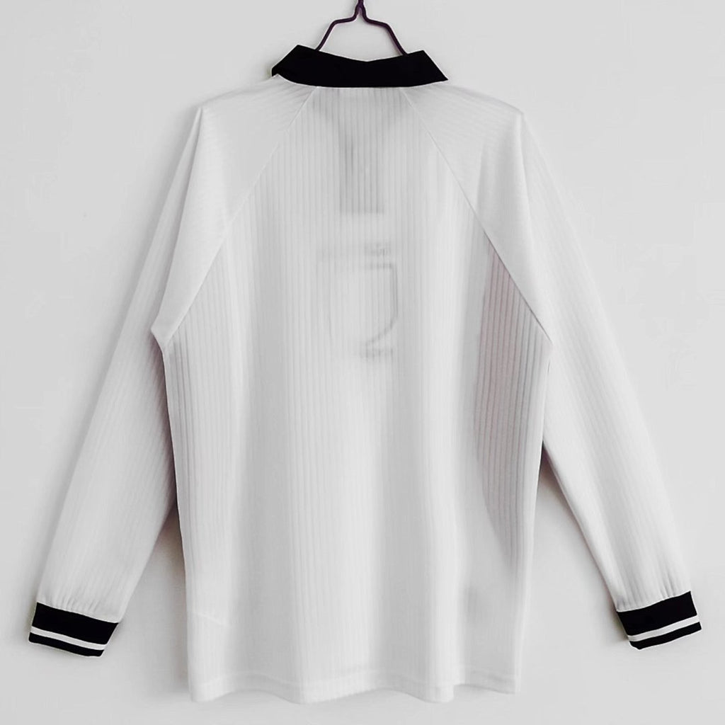 1998 England Long Sleeve Home Retro Jersey