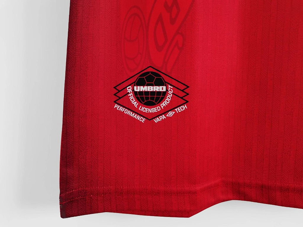 96/97 Manchester United Long Sleeve Home Retro Jersey