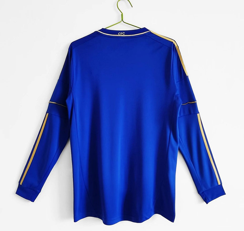 12/13 Chelsea Long Sleeve Home Retro Jersey