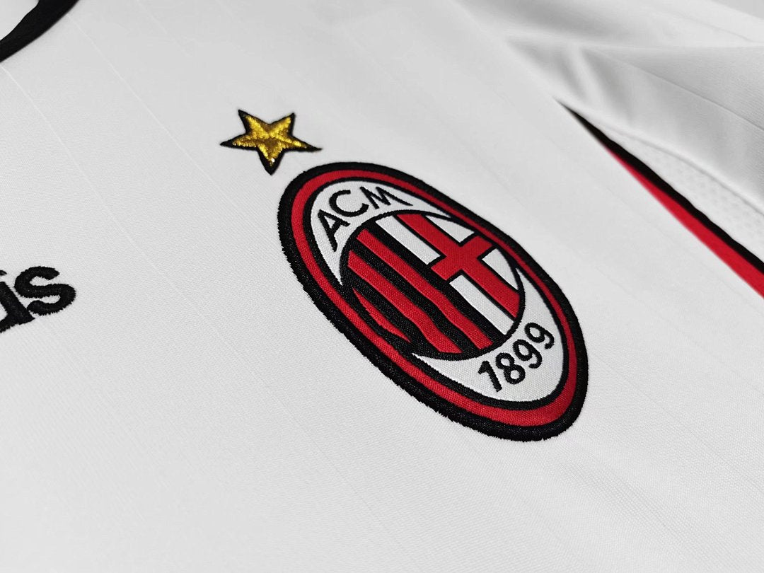 06/07 AC Milan UCL Final Long Sleeve Away Retro Jersey