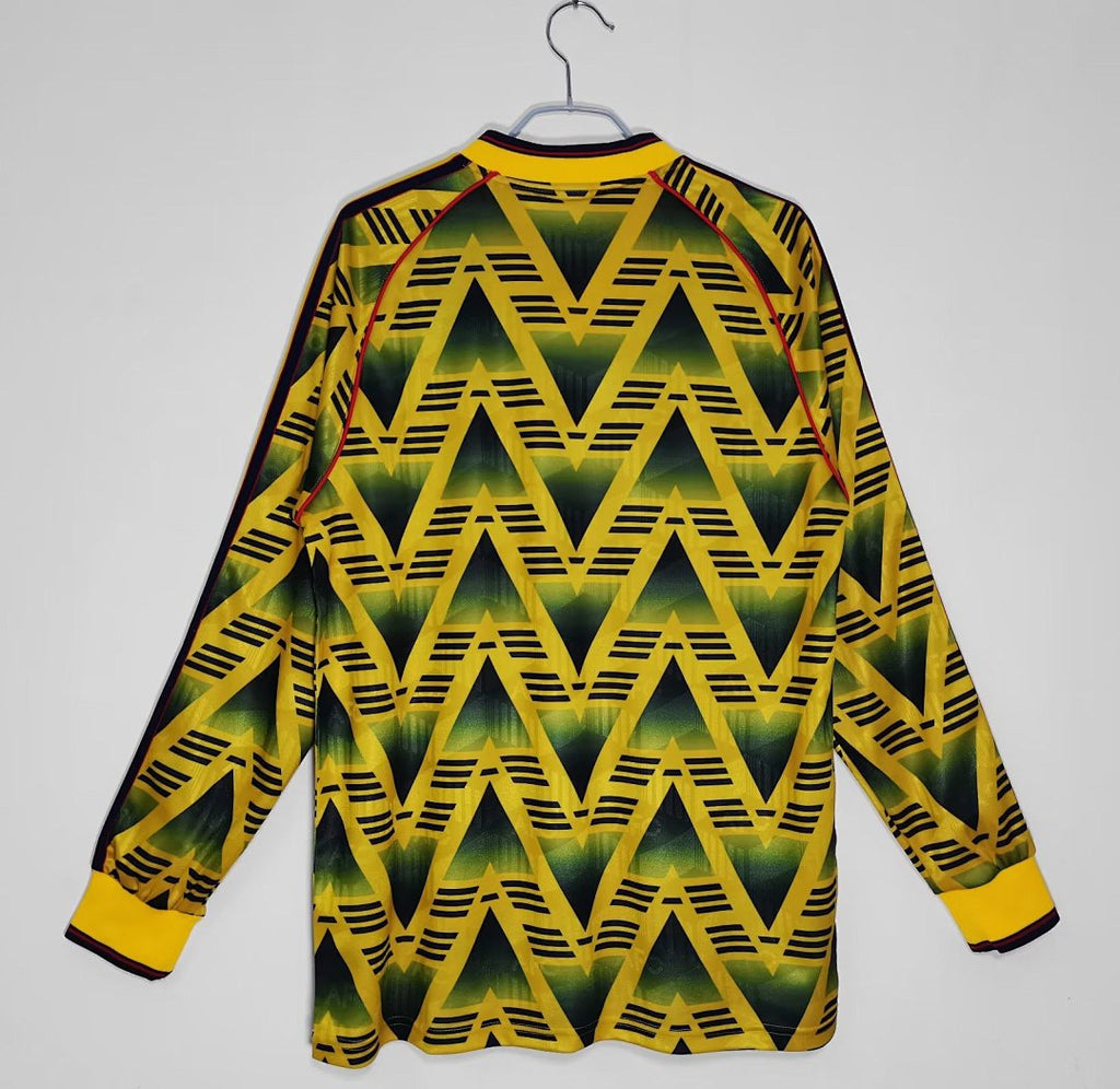 91/93 Arsenal Long Sleeve Away Retro Jersey