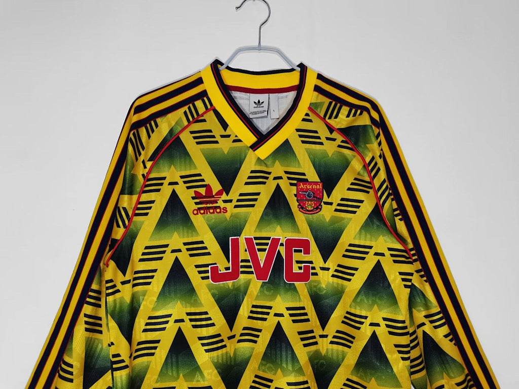 91/93 Arsenal Long Sleeve Away Retro Jersey