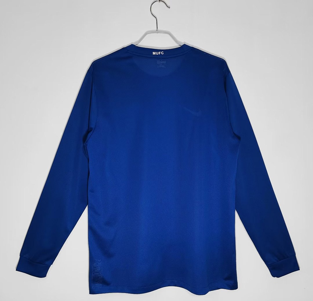 08/09 Manchester United Long Sleeve Third Away Retro Jersey