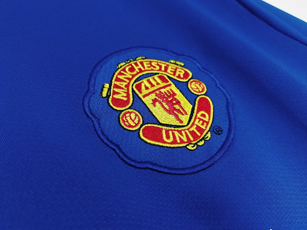 08/09 Manchester United Long Sleeve Third Away Retro Jersey