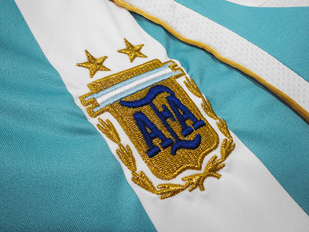 2006 Argentina Home Retro Jersey