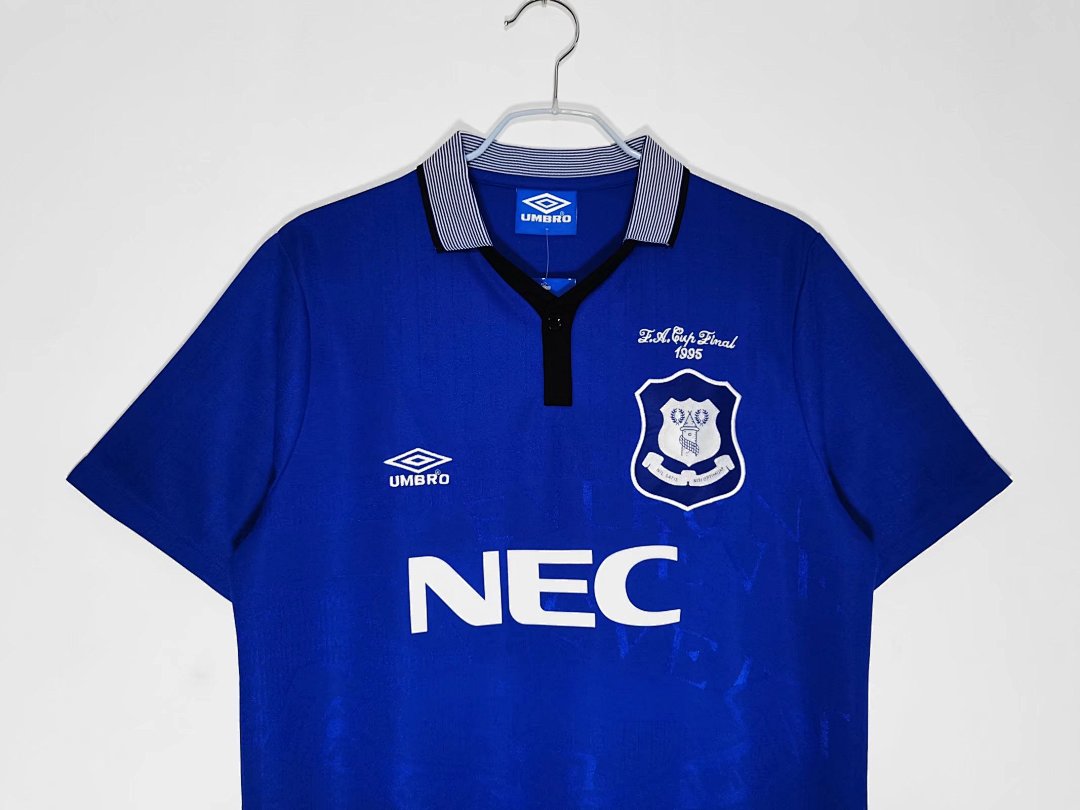 94/95 Everton Home Retro Jersey