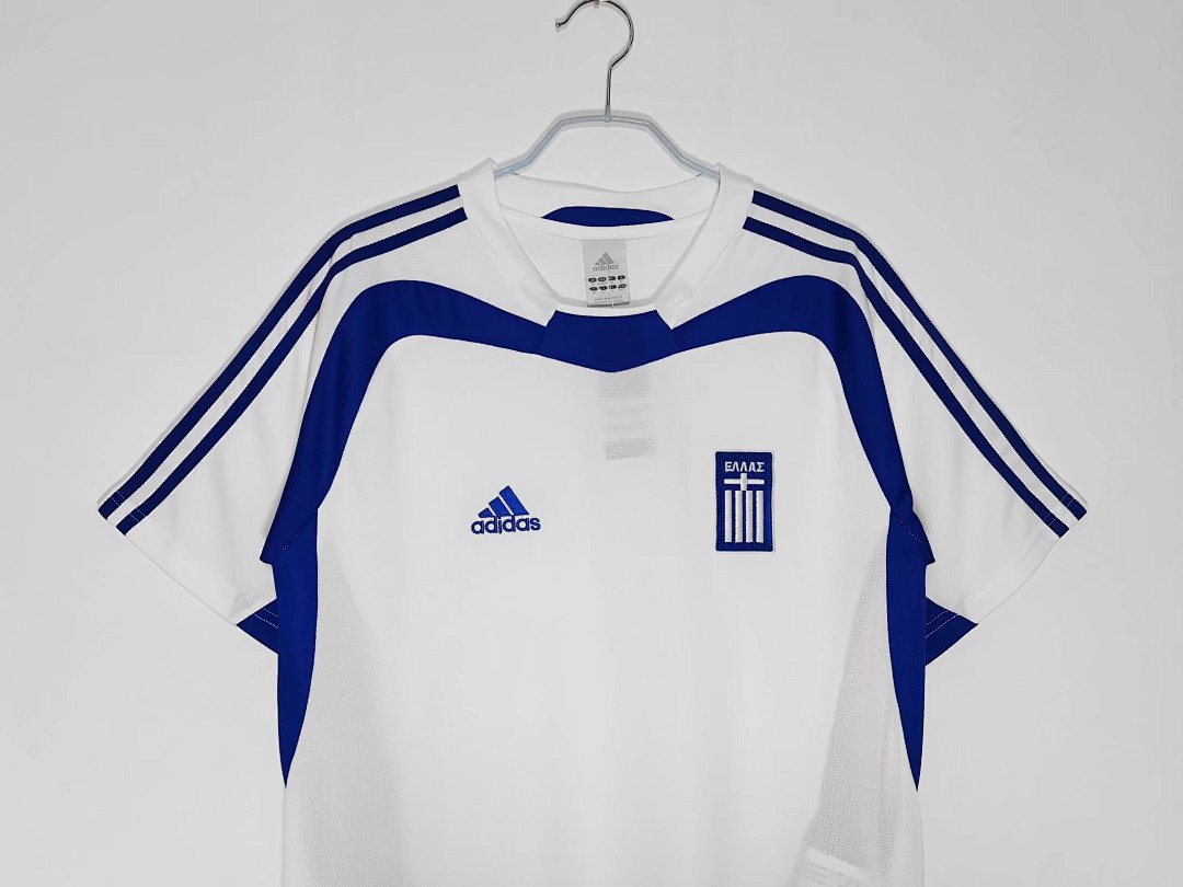 2004 Greece Away Retro Jersey