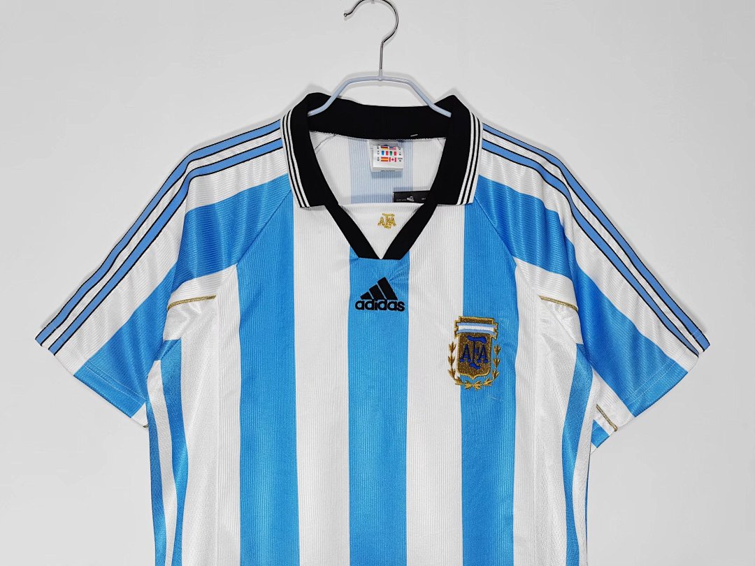 98/99 Argentina Home Retro Jersey