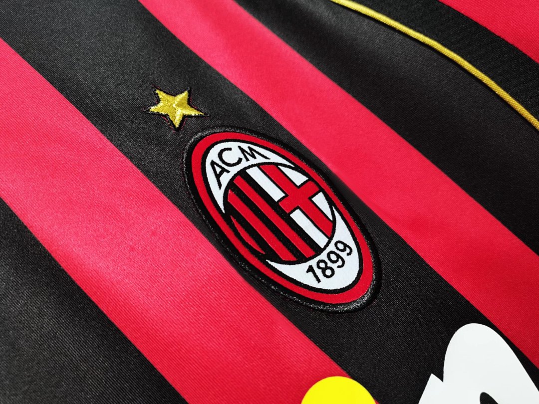 06/07 AC Milan Home Retro Jersey