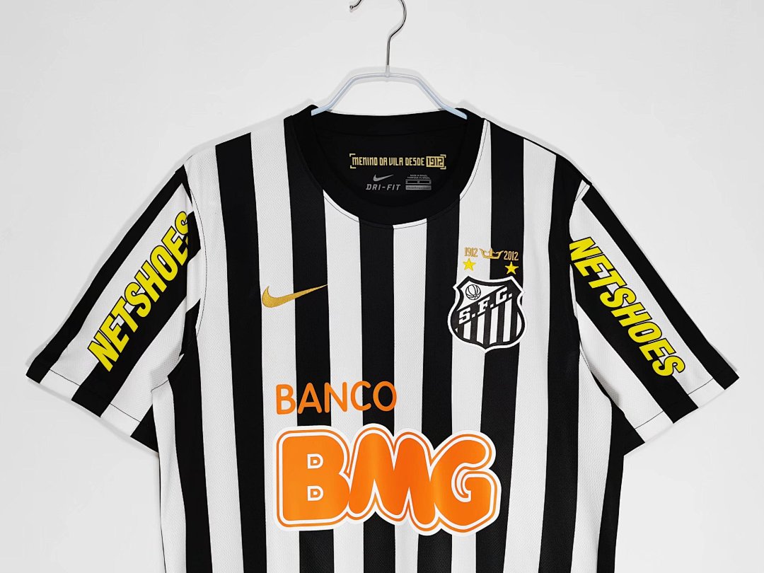 12/13 Santos Striped Away Retro Jersey
