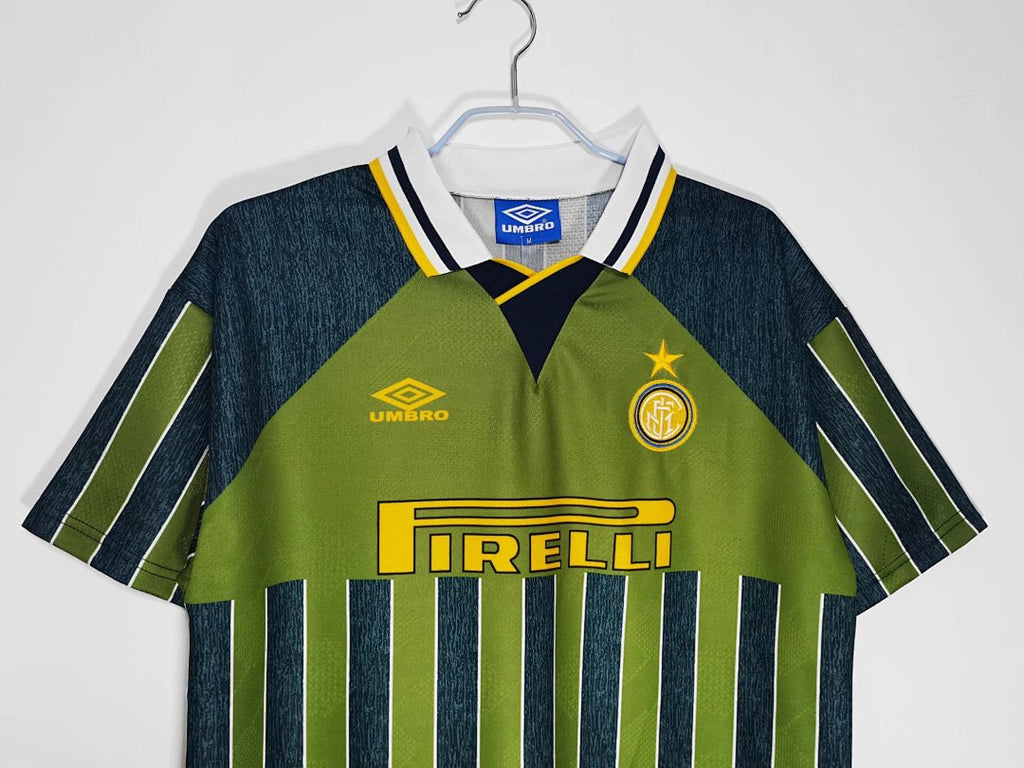 95/96 Inter Milan Green Away Retro Jersey