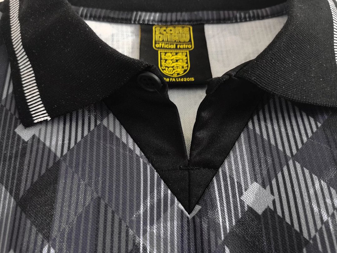 1990 England Black Special Retro Jersey