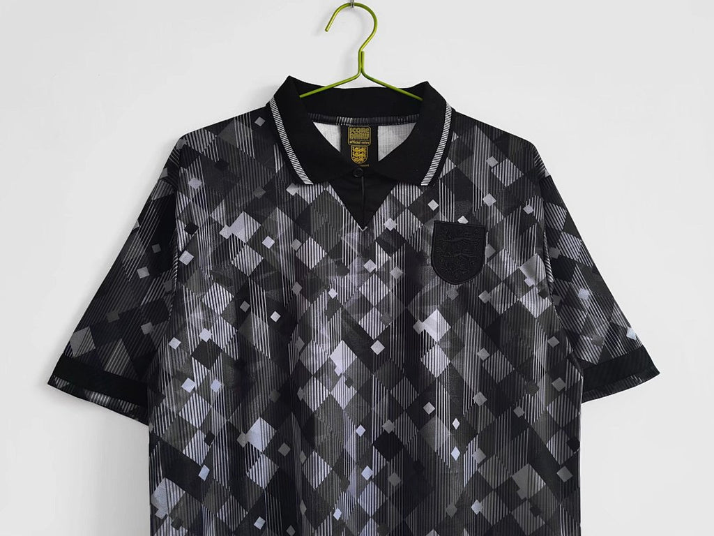 1990 England Black Special Retro Jersey