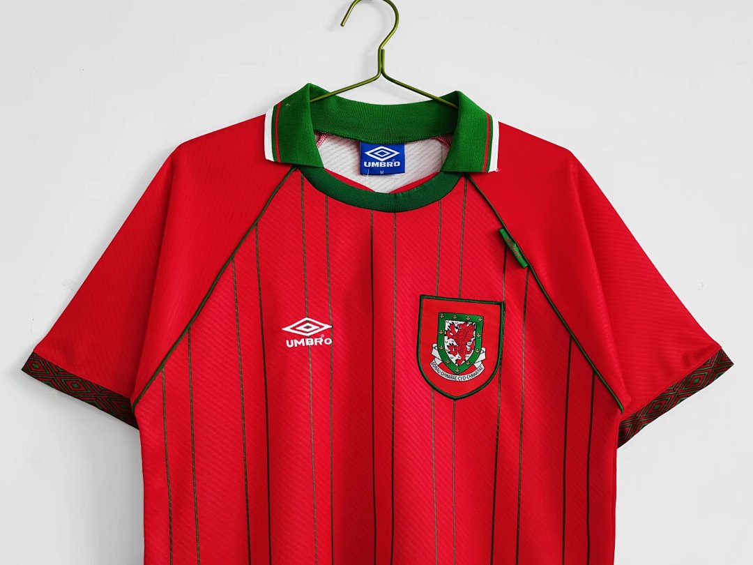 94/96 Wales Home Retro Jersey